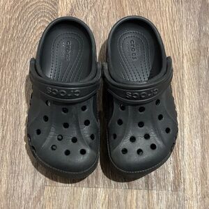 CROCS Kids Black Water Shoes